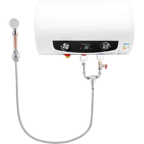 Elektrische Boiler 70L - Horizontale Warmwaterboiler Keuken - Verstelbare Temperatuur 25-75°C - 2000W