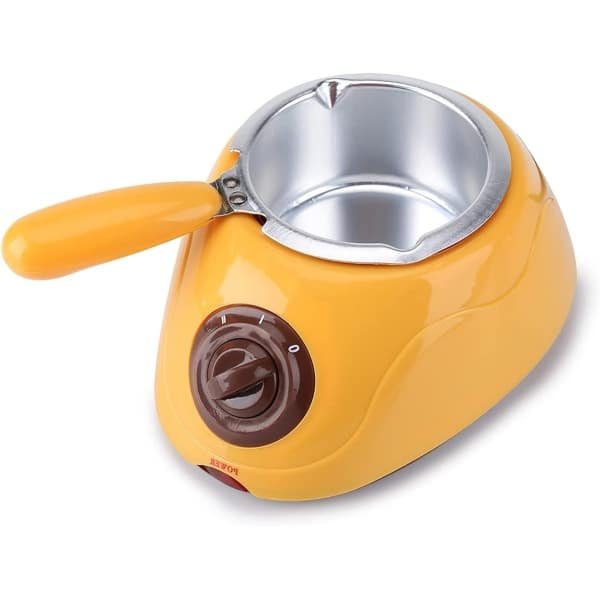 Elektrische Chocolade Smeltpot voor Keuken met DIY Mallen Set - Perfect voor Fondue, Chocolade Desserts en Creatieve Bakprojecten