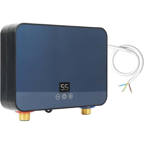 Elektrische Doorstroomboiler 6000W met LED Temperatuurweergave - Compacte Instant Boiler voor Keuken en Badkamer