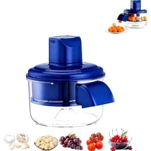 Elektrische Druivenpelmachine - Automatische Knoflookschiller voor Tomaten, Druiven en Klein Fruit - Oplaadbare Fruit- en Groenteschiller voor de Keuken