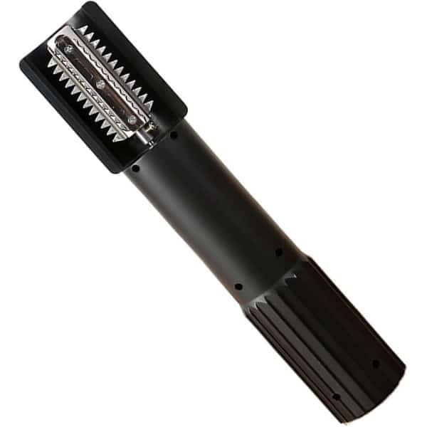 Elektrische Fruit Rasp - Keuken Rasp - Groente Snijden - Draadloos en Spatvrij - 24.5 cm Lengte - Zwart