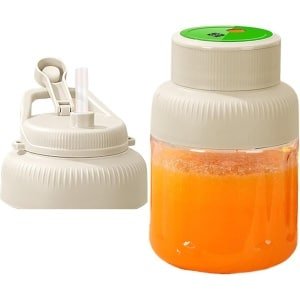 Elektrische Fruitpers - Citruspers Keuken - Snel Sap Maken - 38-Blads Roestvrijstaal - 13x13x13 cm - Romig