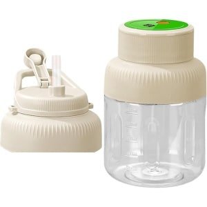 Elektrische Fruitpers - Citruspers Keuken - Snel Sap Maken - Grote Capaciteit 1.3L - 19 x 11.7 cm - Romig