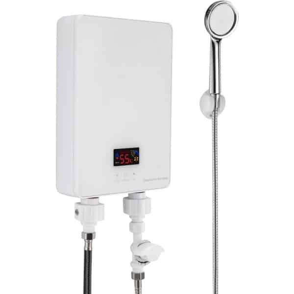 Elektrische Instant Waterverwarmer 5000W met Douchekop - Direct Warm Water voor Keuken en Badkamer