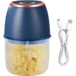 Elektrische Knoflookpers - Keuken Hakmachine - Snel Ingrediënten Verwerken - Draadloos en Draagbaar - 350ml Capaciteit