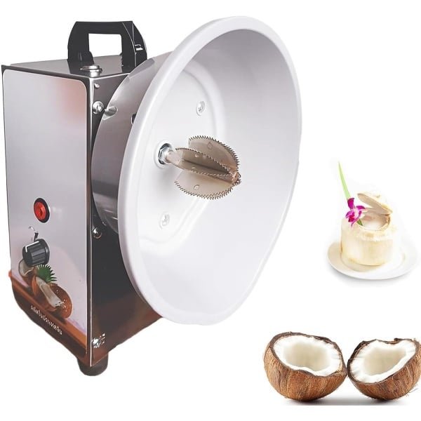 Elektrische Kokos Rasp - Kokos Schraper - Keuken Restaurant - 3 Snelheden Instelbaar - 35kg Per Uur