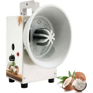 Elektrische Kokosrasp - Kokosvlees Verwijderaar - Horeca Keuken - Instelbare Snelheid - 25x25x32cm