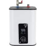 Elektrische Mini Boiler - Warmwaterboiler Ondertafel - Keuken Kraan - Instelbare Temperatuur - 6 Liter Capaciteit - Wit Zwart