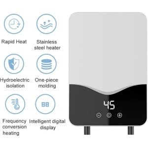 Elektrische Mini Doorstroomboiler 5500W/7000W - Direct Warm Water voor Keuken en Douche