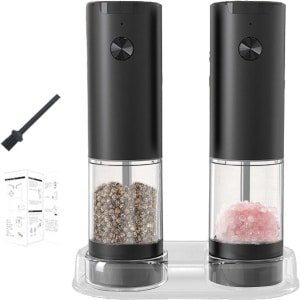 Elektrische Molen Set - Automatische Kruidenmolen - Keuken Gemak - USB Oplaadbaar - 9B Cm