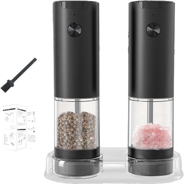 Elektrische Molen Set - Automatische Kruidenmolen - Keuken Gemak - USB Oplaadbaar - 9B Cm