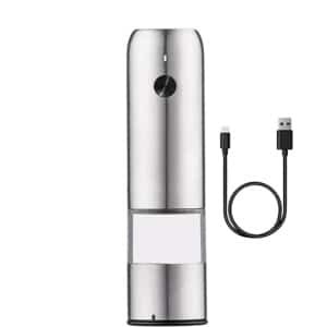 Elektrische Pepermolen - Automatische Kruidenmolen - Keuken Gebruik - Verstelbare Grofheid - 14 x 6.2 x 4.4 cm