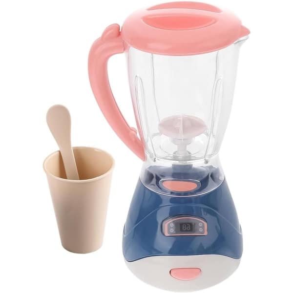 Elektrische Sapcentrifuge Speelgoed - Keuken Speelgoed - Rollenspel Leren - Realistische Geluidseffecten - 18x10x10cm - Wit