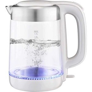Elektrische Waterkoker - Snel Koken - Keuken Gebruik - Stil & Automatisch - 1.7 Liter - Wit
