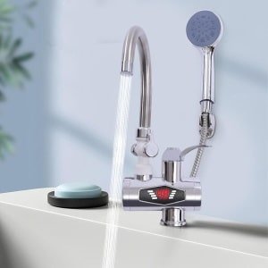 Elektrische Waterkraan met Doorstroomboiler en 360° Rotatie voor Keuken