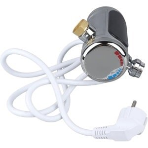 Elektrische Waterkraan met LED Display, Warm Water Tap, IPX4 Waterdicht, Ideaal voor Keuken en Badkamer