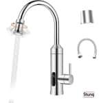 Elektrische doorstroomkraan met directe verwarming voor keuken en sanitair