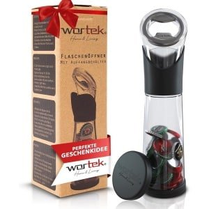 Flesopener met opvangbak - Ideale accessoire voor bar, keuken en camping