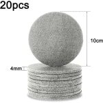 Goede kwaliteit- Onderzetters voor thuis - Keuken benodigdheden - Set van 6 - Houten onderzetter - Bescherming tegen hitte en vocht - Compatibel met koffiemokken - Natuurlijke uitstraling - Grijs hout-print-Accessoires voor eettafels.