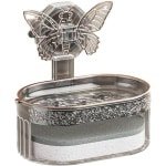 Gootsteen Organizer Keuken Schuurtje met Verwijderbare Afvoerbak voor Spons en Accessoires Grijs