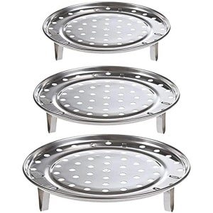 Groentestomer met Stoominzet - Roestvrij Stalen Stoompan 20/24/26 cm - Keuken Accessoire voor Thuis en Restaurant
