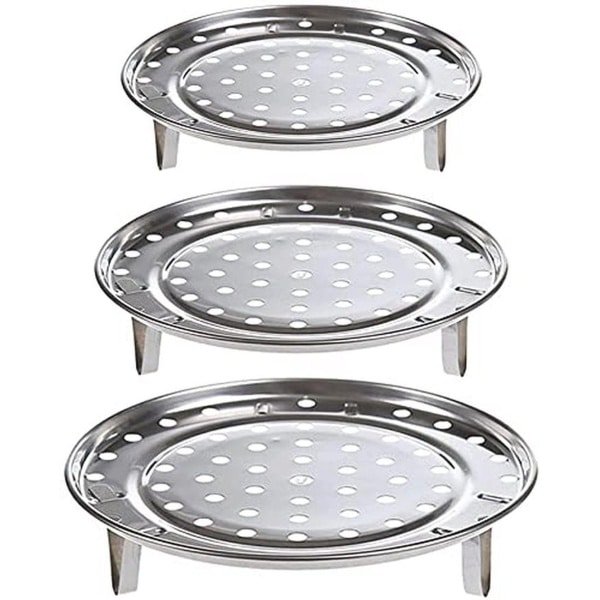 Groentestomer met Stoominzet - Roestvrij Stalen Stoompan 20/24/26 cm - Keuken Accessoire voor Thuis en Restaurant