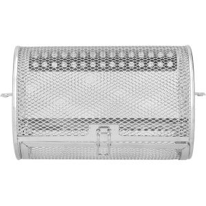 Grote Air Fryer Pan met 360 Graden Draaibare Mand - RVS Bakgereedschap voor Gezond Bakken in de Keuken en Elektrische Oven