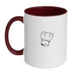 Hacebo® - Koken koffiebeker bordeaux - Kok - Beste kok - thee mok - koffie beker - Chef - Keuken - Bakken - Cadeau - Accessoires - koffiemok - 350 ML inhoud