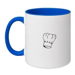 Hacebo® - Koken koffiebeker zee blauw - Kok - Beste kok - thee mok - koffie beker - Chef - Keuken - Bakken - Cadeau - Accessoires - koffiemok - 350 ML inhoud