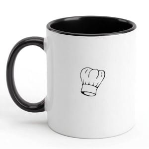 Hacebo® - Koken koffiebeker zwart - Kok - Beste kok - thee mok - koffie beker - Chef - Keuken - Bakken - Cadeau - Accessoires - koffiemok - 350 ML inhoud