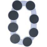 Handmatige Draaischijf voor Eettafel - 360° Draaibaar - Multifunctioneel - Voedsel Serveer Trein - Roterende Voedsel Organisator Lade - Keuken Accessoire