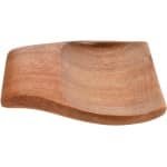 Houten Lepelhouder - Keuken Accessoire - Schoon Koken - Antislip Voetjes - 12 x 11.5 cm - Houtkleur