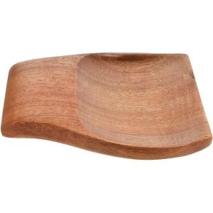 Houten Lepelhouder - Keuken Accessoire - Schoon Koken - Antislip Voetjes - 12 x 11.5 cm - Houtkleur