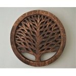 Houten Onderzetters voor Keuken - Set van 2 - Perfect voor Warme Pannen en Eettafel Accessoires