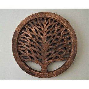 Houten Onderzetters voor Keuken - Set van 2 - Perfect voor Warme Pannen en Eettafel Accessoires