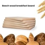 Houten Ontbijtplankens Set van 10 - Ongeraakt Beuken Hout - Keuken Accessoires
