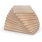 Houten Ontbijtplankens Set van 10 - Ongeraakt Beuken Hout - Keuken Accessoires