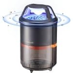 Insectenverdelger - Elektrische Insectenval met Afzuiging voor Binnen - Fruitvliegenval zonder Chemicaliën - Met Vluchtbeschermingsnet - Thuis, Keuken, Broeikas