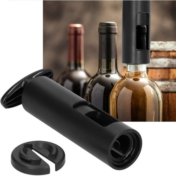 JGS Premium - Wijnflesopener Kurkentrekkerset voor Keuken en Bar - Foliesnijder Inclusief - Gemakkelijk Wijnflessen Openen - Ideaal Voor Wijnliefhebbers - Handige Bar Accessoire