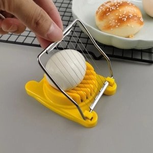 Keuken Accessoires - Ei Snijmachines Chopper Rvs Fruit - Salade Snijder Ei Gereedschap - Handleiding Food Processors Keuken Tool Gadgets - Wit