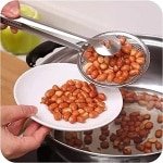 Keuken Accessoires Multifunctionele Rvs Zeef Filter Lepel - Gebakken Voedsel Olie - Zeef Clip Handheld Koken -Gereedschap Gadgets