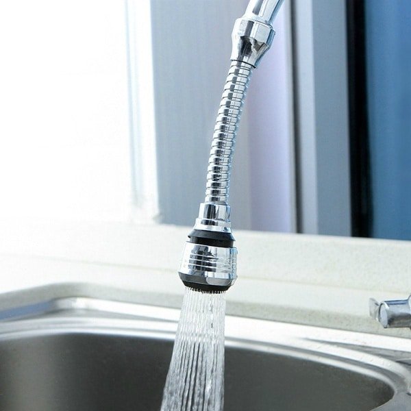 Keuken kraan - Kraan Filter - 360 Graden Draaien - 2 stuks - Universeel - 4 × 2.5 × 16 cm - Metaal - kraanverlengingssproeier - Waterbesparende - Accessoires - kraanzeefje beluchter voor kranen - Kraan Opzetstuk