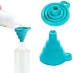 Keukentrechters Set - Keuken Accessoires - Fles Vullen - Opvouwbaar Siliconen - 10 Stuks