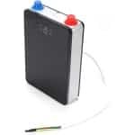 Kleine elektrische doorstroomboiler voor warm water in badkamer en keuken