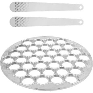 Knoedel Vorm - Vorm Lepel - Keuken Accessoires - Duurzaam Metaal - 25 Cm - Staal Kleur