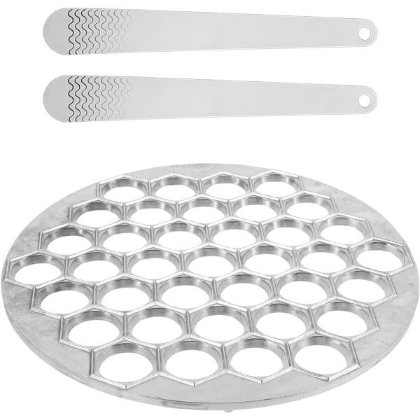 Knoedel Vorm - Vorm Lepel - Keuken Accessoires - Duurzaam Metaal - 25 Cm - Staal Kleur