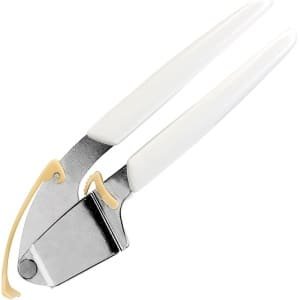 Knoflookpers met wisser - Keukengerei gadget - Snel kruiden hakken - Geïntegreerde wisser - Meerkleurig