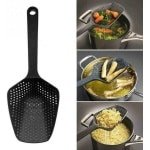 Kookspatel Voedselfilter Lepel - Nylon Lepel Aftappen Gadget - Grote Vergiet Soep Filter Huishoudelijke Keuken Accessoires