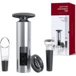 Kurkentrekker Elektrische wijnopener krachtige automatische draadloze flesopener vintage cadeau anti-artritis thuis keuken bar Handkurkentrekker roestvrij staal