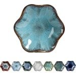 Lepelhouder Lotusblad - Keuken Accessoire - Eten Serveren - Duurzaam Keramiek - 10.7cm - Turquoise